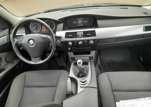 BMW Seria 5 cena 18500 przebieg: 224000, rok produkcji 2008 z Łódź małe 29